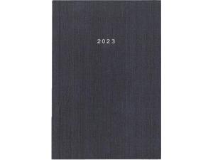 Ημερολόγιο ημερήσιο NEXT Fabric δετό 12x17cm 2023 σκούρο γκρι